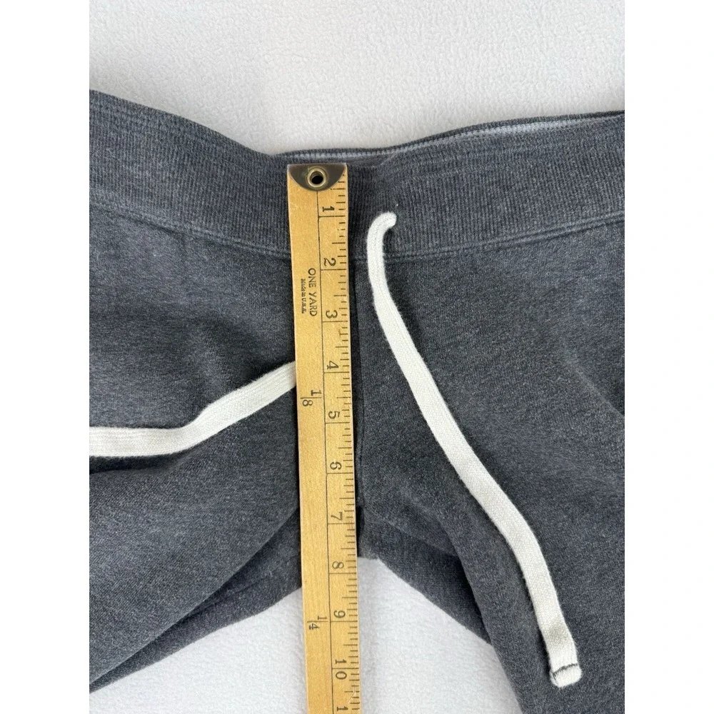 VTG Y2K Abercrombie & Fitch Gray Spellout 9 Sweatpants Joggers Sz Small New York